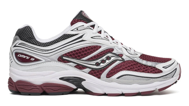 Saucony Progrid Omni 9 Maroon White Hover Image